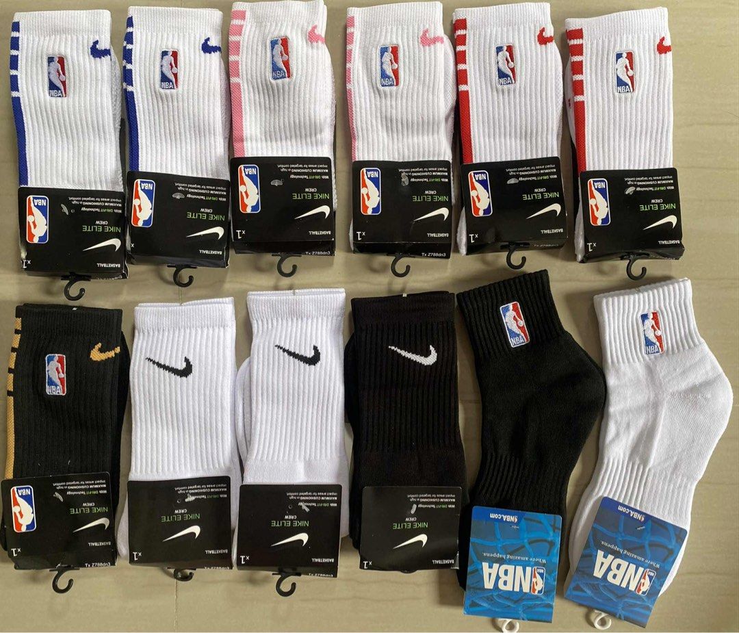 Elite & Crew Socks (Category: Socks) located in Taguig. Submitted by courtsidecollection (Listing ID 1380964611, Image 1). Description: Elite Socks Crew Socks Nba socks On hand items Ready to ship anytime.