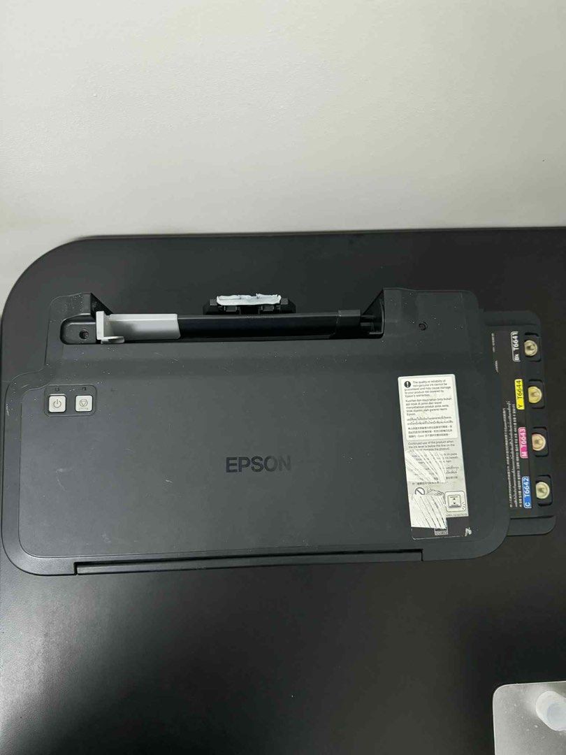 EPSON L120 Defective (Category: Printers, Scanners & Copiers) located in Paranaque City. Submitted by declutterbyt (Listing ID 1380976154, Image 1). Description: For sale as defective No print out (please see last photo) Have not had it checked by a technician so not sure which part of the printer has a problem Negotiable RFS: Bought this online, kaso nung dumating defective. Wala na akong time ipaayos.