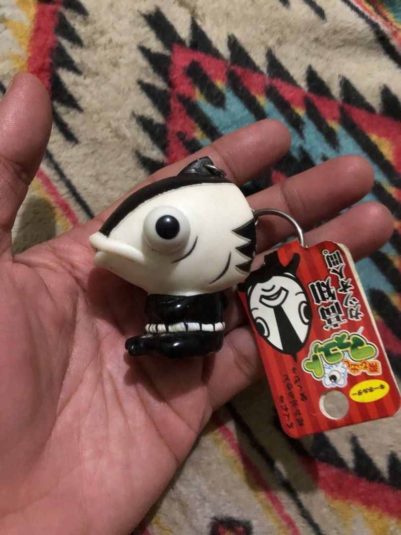 Eye popper fish squishy key charm figure (Category: Designer & Blind Box Toys) located in Quezon City. Submitted by markgolveo (Listing ID 1381055353, Image 1). Description: Eye popper fish squishy key charm figure.