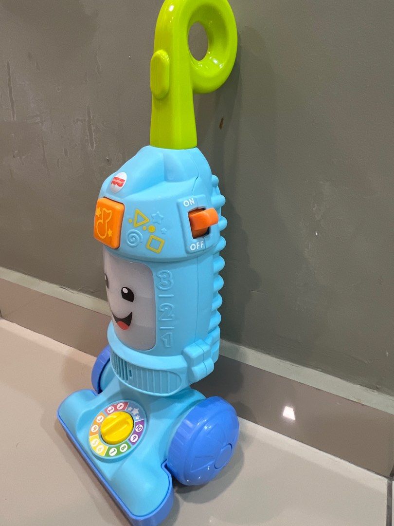 Fisher-Price Laugh & Learn Light-Up Learning Vacuum Electronic Toddler Plastic Push Toy (Category: Infant Playtime) located in Klang. Submitted by theredribbon (Listing ID 1381050731, Image 2). Description: .