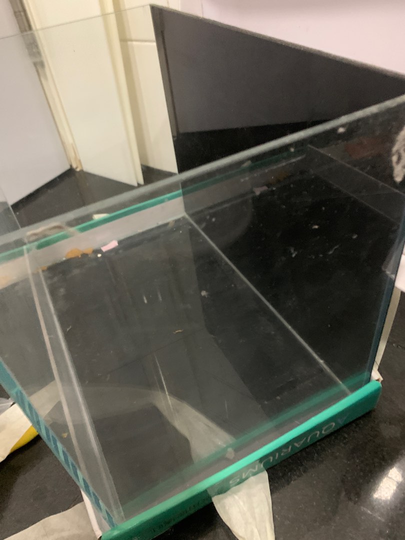 Glass tank 玻璃缸, 傢俬&家居, 傢俬, 其他家居傢俬 - Carousell