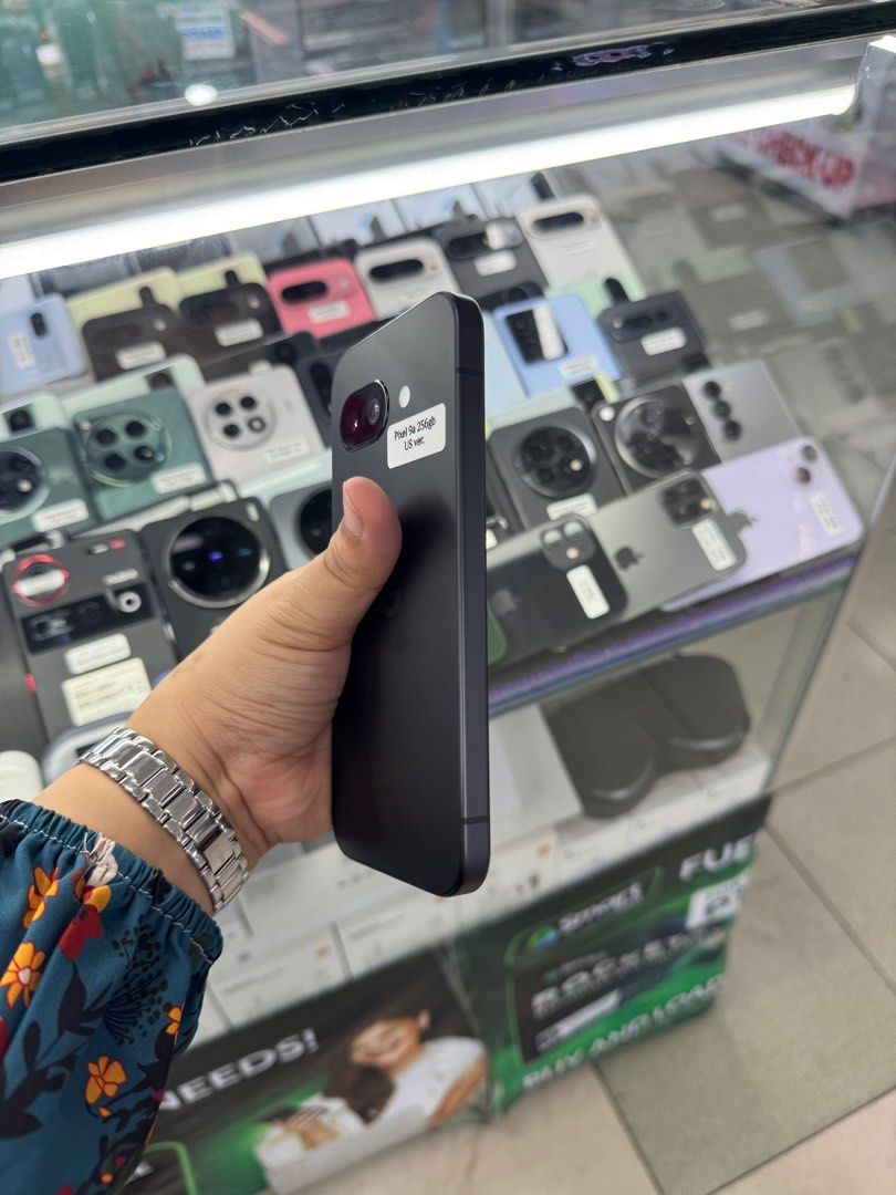Google Pixel 9a 256gb US FU (Category: Google Pixel) located in San Juan City. Submitted by javedsgadgetshop (Listing ID 1381059906, Image 3). Description: INSTALLMENT OPTIONS : SPAY LATER / GGIVES / CREDIT CARD! WE BUY AND SELL SO PWEDE MAGBINTA OR SWAP ! Quick Specs : Google Pixel 9a •256gb •US Variant •Good batt health •Factory Unlock •95% Smoothness •No hidden issue | No Repaired •95% Authentic | Not Refurbished •w/ OEM Charger & store warran