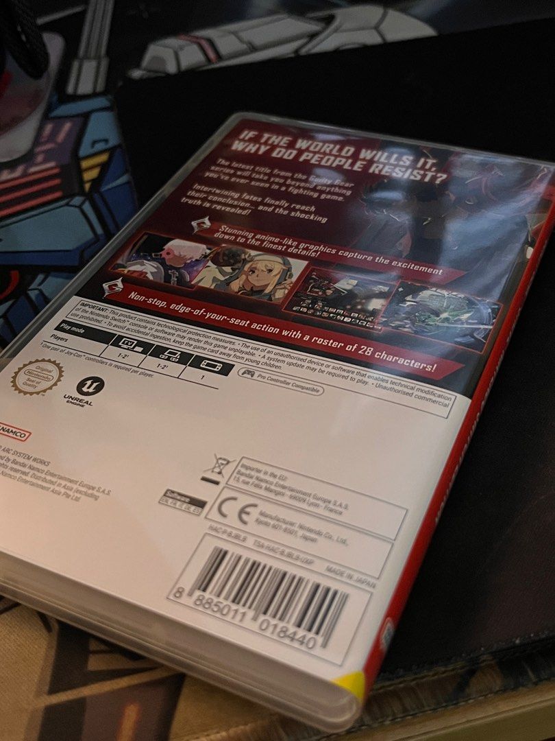 Guilty Gear Strive Switch Edition (Switch 1) (Category: Nintendo) located in Manila. Submitted by chalk.not (Listing ID 1380996614, Image 2). Description: Rarely played. Delivery: Lalamove Meetup: SM Fairview.