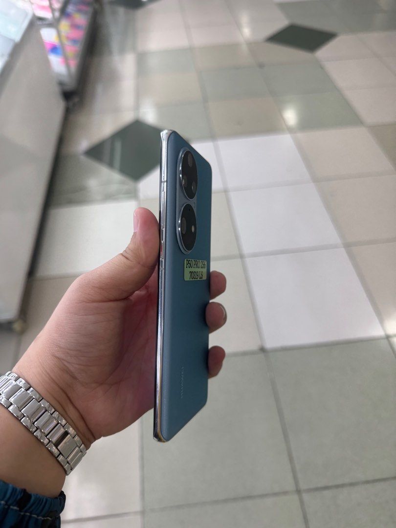 Huawei P50 Pro 256gb Global FU (Category: Huawei) located in San Juan City. Submitted by javedsgadgetshop (Listing ID 1381057127, Image 2). Description: INSTALLMENT OPTIONS : SPAY LATER / GGIVES / CREDIT CARD! WE BUY AND SELL SO PWEDE MAGBINTA OR SWAP ! Quick Specs : Huawei P50 Pro •256gb •NTC Variant •Good batt health •Factory Unlock •95% Smoothness •No hidden issue | No Repaired •100% Authentic | Not Refurbished •w/ OEM Charger & store warranty