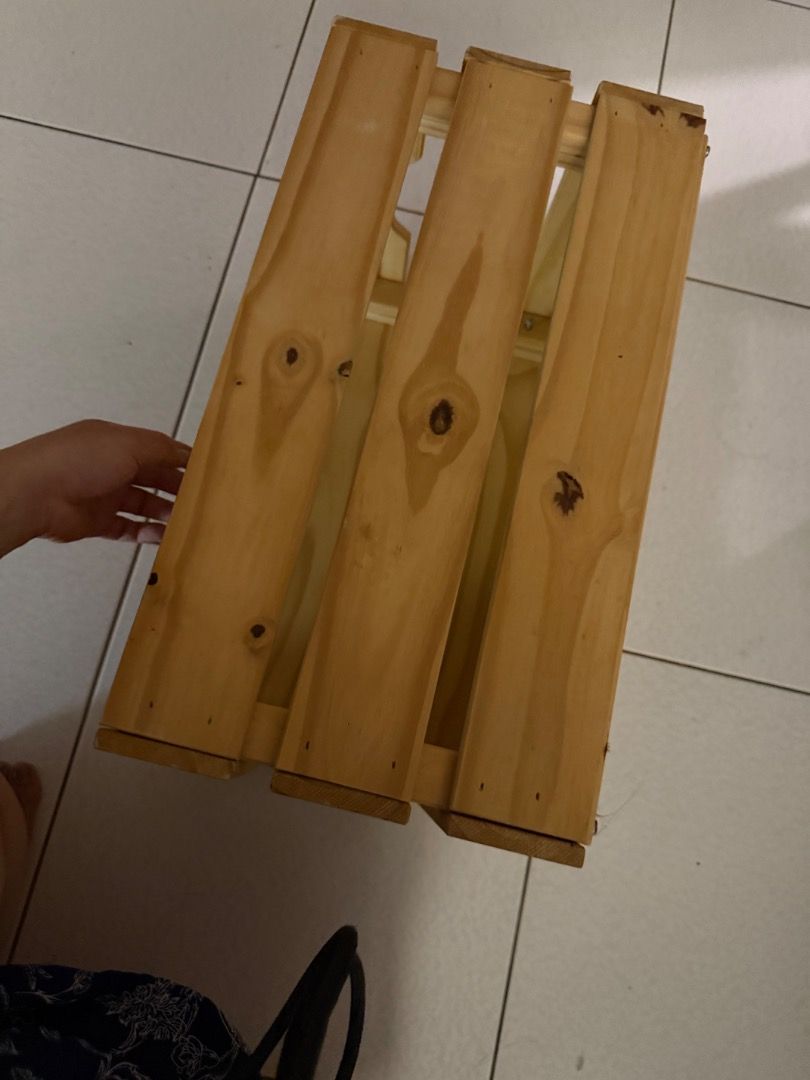 由 jiayu112033228 (刊登 ID 1381038233，圖片 2) 提交，位於 台北市 (Taipei) 的 IKEA大木頭盒子 (類別：居家改善及收納用品)，說明：如圖 都木頭 質感很好 面交取。