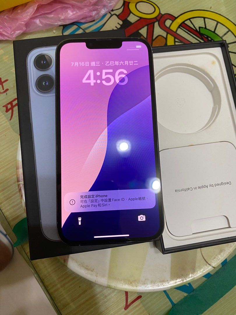 由 linchenfeng1 (刊登 ID 1380986852，圖片 1) 提交，位於 高雄市 (Kaohsiung) 的 iPhone 13 Pro-128 (類別：iPhone 13 系列)，說明：營幕外觀無傷-原廠外盒 臉部辨識相機等功能都正常 剛換電池🔋100%營幕原廠 台中面交無爭議。