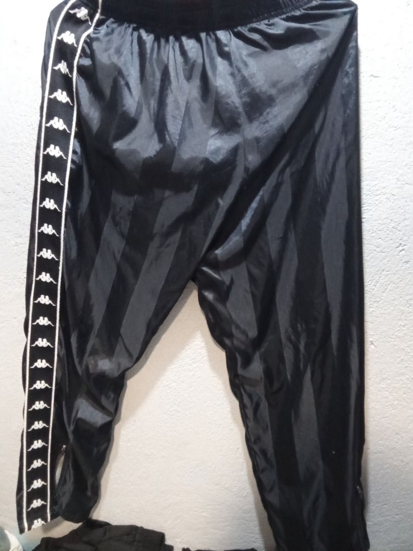 Kappa Track Pants - Black (Category: Joggers) located in Silay City. Submitted by derrickfio22_ (Listing ID 1381022026, Image 2). Description: Fits M-L gartered check all you want via instagram or facebook let me know! :).