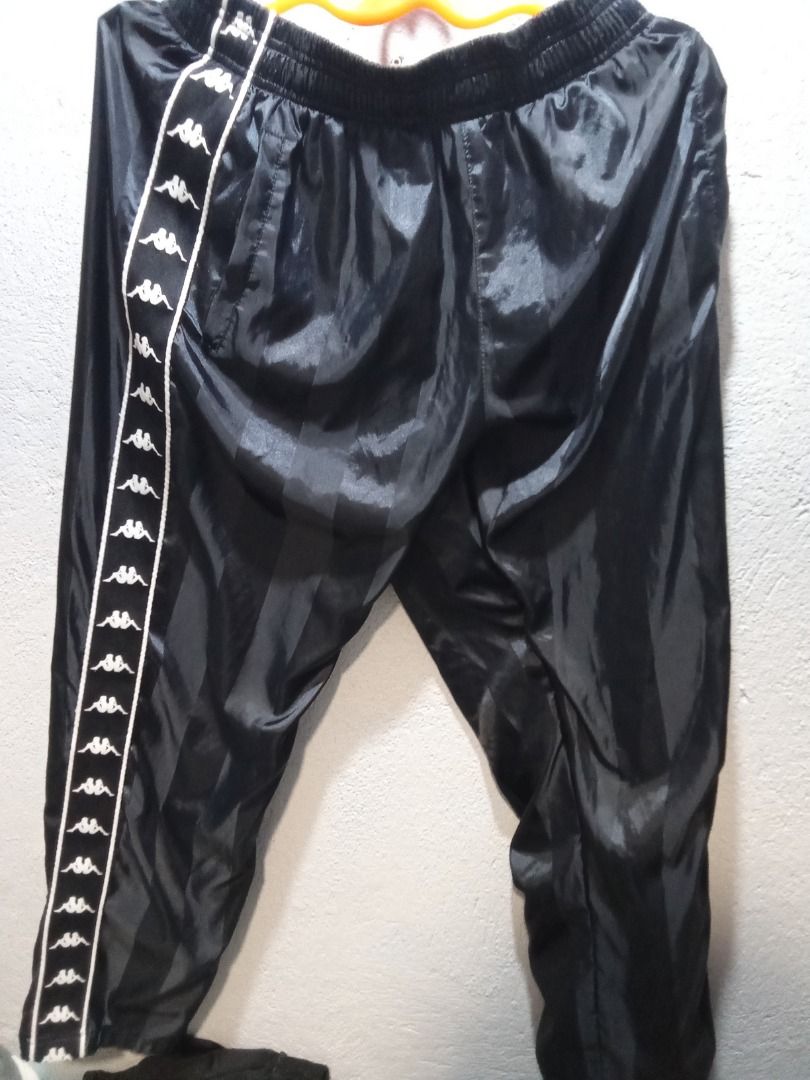 Kappa Track Pants - Black (Category: Joggers) located in Silay City. Submitted by derrickfio22_ (Listing ID 1381022026, Image 1). Description: Fits M-L gartered check all you want via instagram or facebook let me know! :).