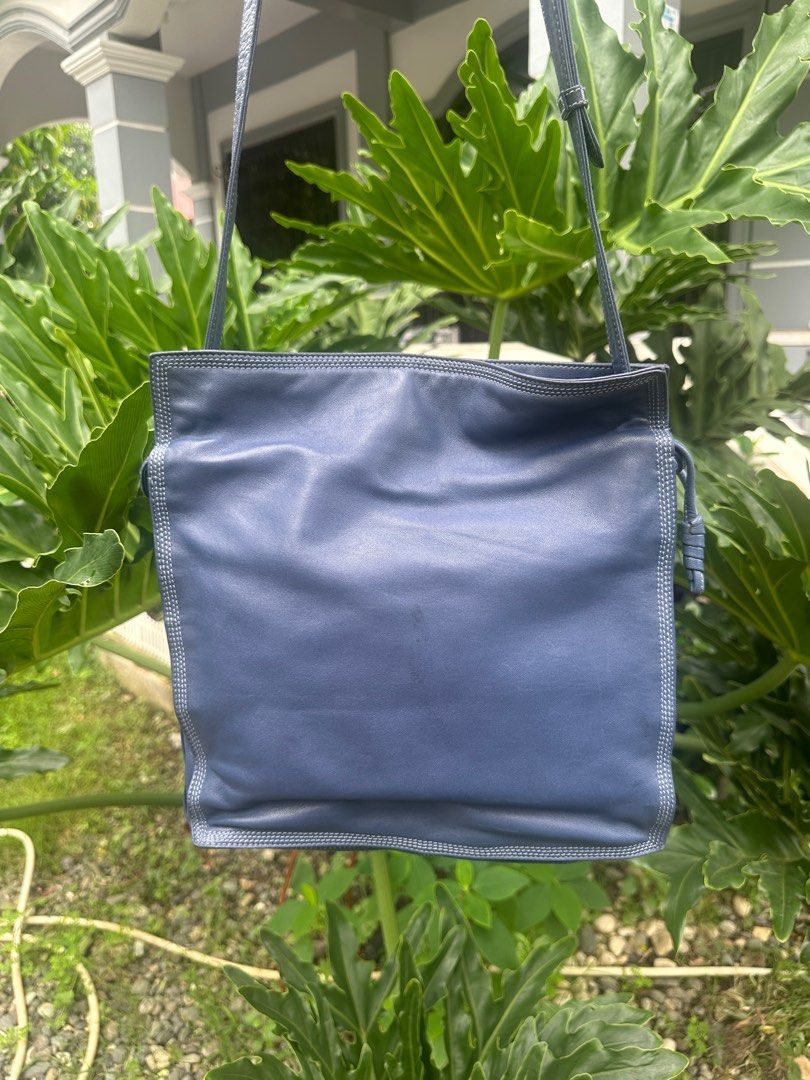 Loewe sling (Category: Luxury Bags & Wallets) located in Bustos. Submitted by theprelovedshopbulacan (Listing ID 1380963244, Image 2). Description: Authentic loewe Issue nadikitan nang tape.