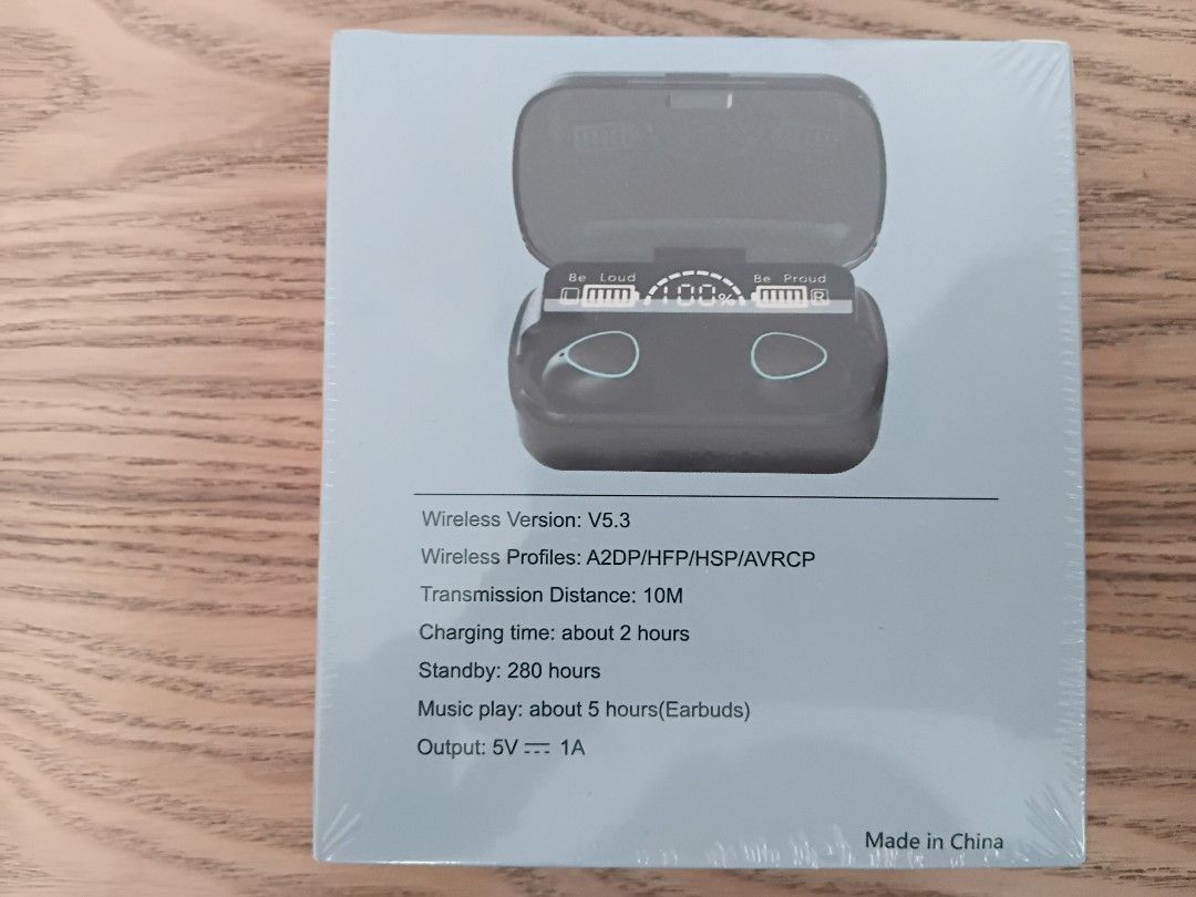M10 Wireless Earbuds - Brand New63059786903042111