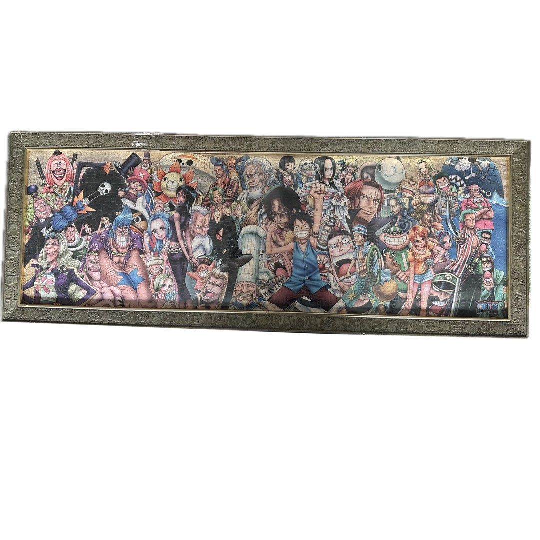 one piece jigsaw puzzle frame wall decor (Category: Wall Decor) located in Paranaque City. Submitted by momijiscart (Listing ID 1380994233, Image 1). Description: 12in x 46.5in 950 pcs puzzle see pics for further details.