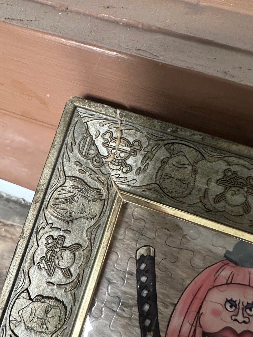 one piece jigsaw puzzle frame wall decor (Category: Wall Decor) located in Paranaque City. Submitted by momijiscart (Listing ID 1380994233, Image 3). Description: 12in x 46.5in 950 pcs puzzle see pics for further details.