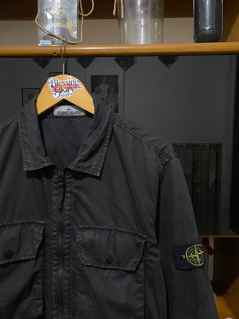 Windbreaker Island Nylon Stone Island Watro Overshirt Stone Island