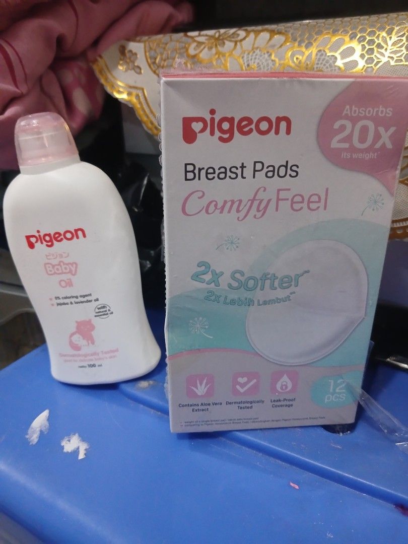 Pigeon Breastpad dan pigeon baby oil (Kategori: Orang Tua, Bayi & Anak - Lainnya) berada di Jakarta Barat. Dikirim oleh mamahauziraz (ID iklan 1380990056, Gambar 1). Deskripsi: take all ya.