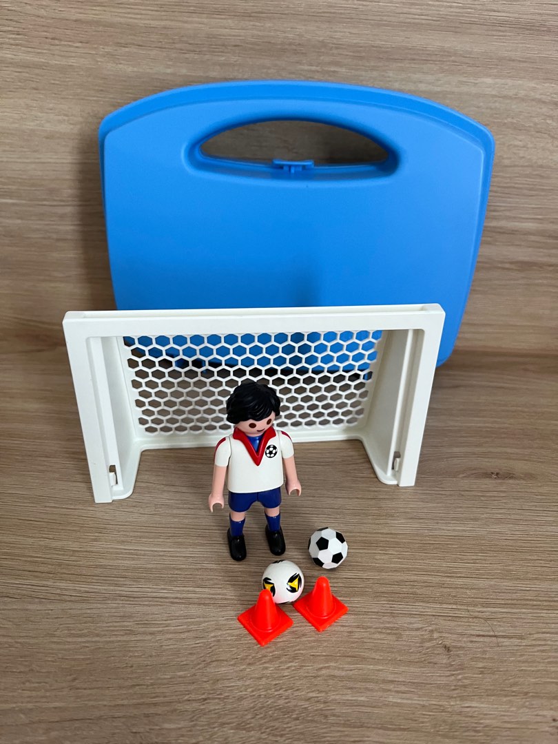 Playmobil 5654 Valigetta Da Trasporto Calcio - Custodia Per Giocatori E Accessori