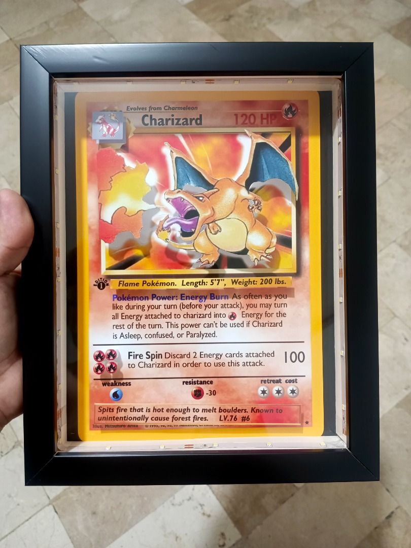 Pokemon Charizard Shadow Box TCG - Collection / Gift Ideas, Video ...