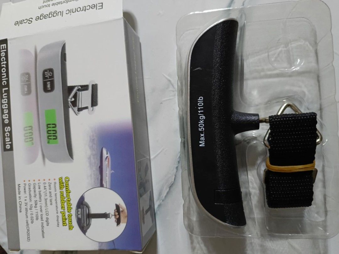 Portable Luggage Scale (Category: Portable Audio Accessories) located in Taguig. Submitted by diannecaya86853 (Listing ID 1381039392, Image 2). Description: All items are Brand new Same day delivery via Lalamove, Borzo Mode Of Payment COD GCASH Pm for Inquiries! 🥰.