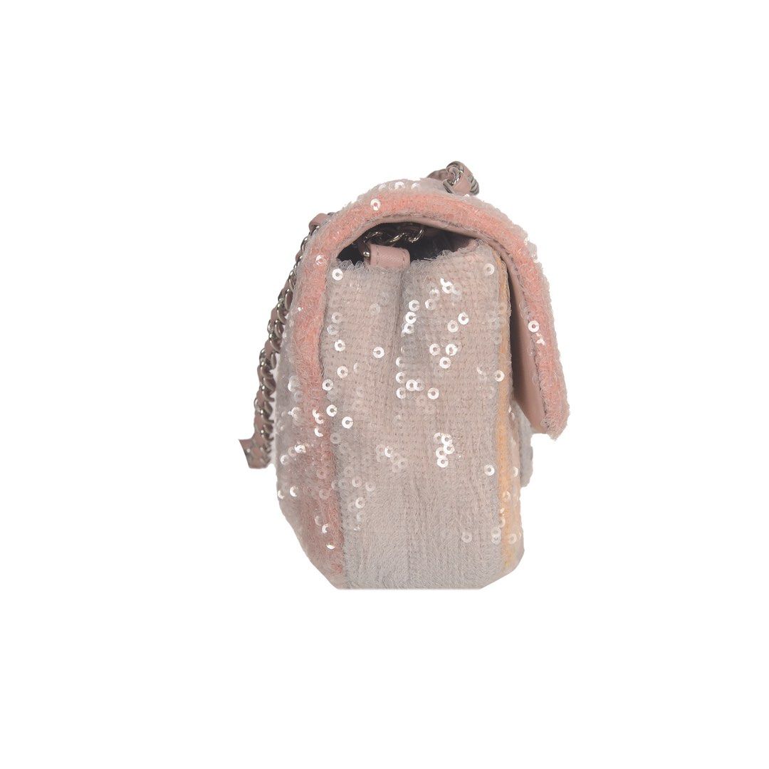 Pre-owned Chanel Waterfall Pastel Pink Blue Yellow Sequin Small Flap Bag (Category: Bags & Wallets) located in Kuala Lumpur. Submitted by the_modernist_official (Listing ID 1380935120, Image 3). Description: If the item you’ve been searching for is sold out, simply share the link or picture with us, and we’ll handle the rest. Feel free to reach out! The Modernist® specialises in sourcing rare, limited-edition, and discontinued luxury handbags for