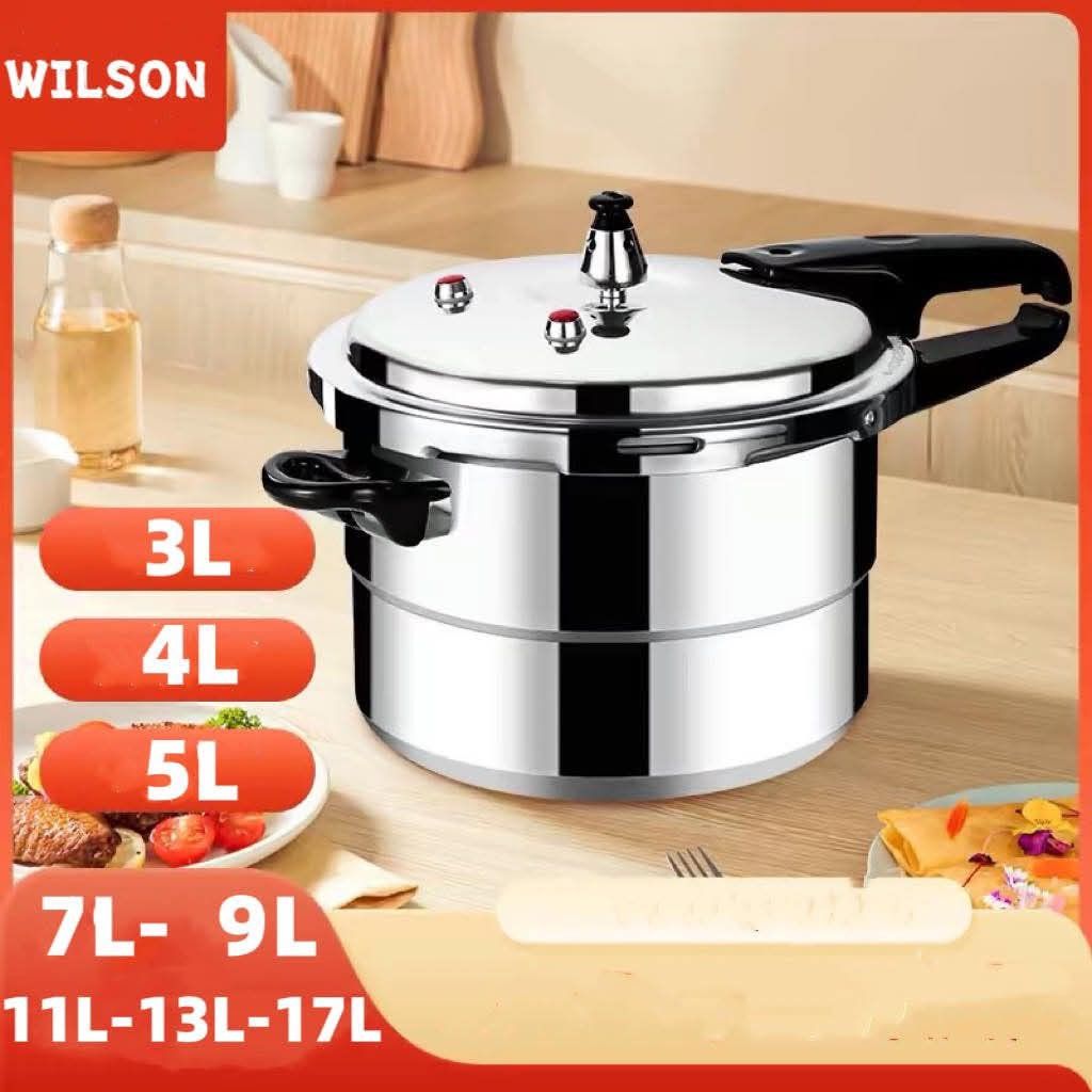 Pressure cooker pwede sa induction cooker (Category: Cookware & Accessories) located in Manila. Submitted by jelai.cybyb (Listing ID 1380983636, Image 1). Description: Pressure cooker induction cooker 3L 800 4L 1000 5L 1200 7L 1300 9L 1400 11L 1500 13L 1900 17L 2400.