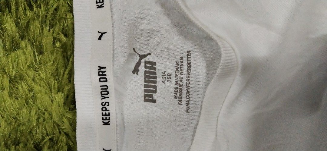 PUMA (Category: Babies & Kids Fashion) located in Pasir Mas. Submitted by ekor.b (Listing ID 1381071512, Image 2). Description: pit 17.5 inci labuh 22 inci.