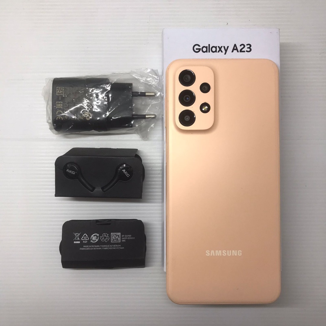 RARE COLOR ORANGE SAMSUNG GALAXY A23 5G 6/128 SIAP PAKAI FULLSET EX ...