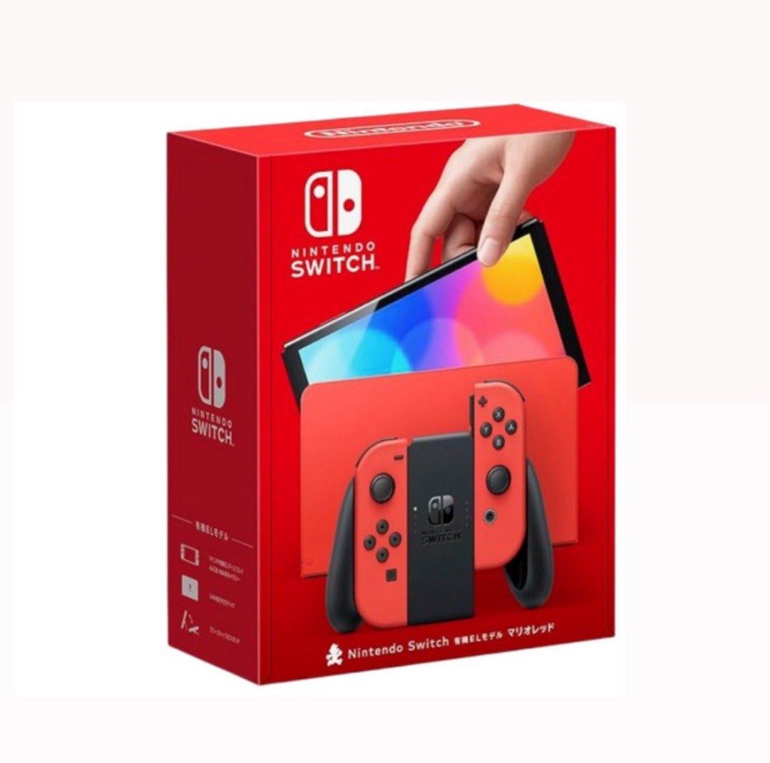 [RARE] Nintendo Switch OLED Mario Red Edition (Japan Set)63108833031811113