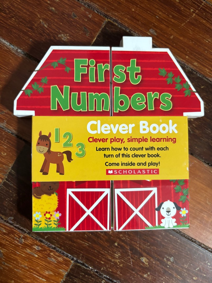 Scholastic Clever Book: First Numbers, Hobbies & Toys, Books ...