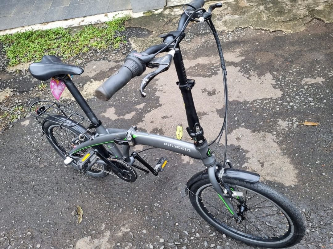 Sepeda Lipat Polygon Urbano i3, Olah Raga, Sepeda di Carousell