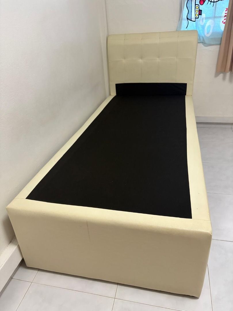 Single Bed Frame with Pull-Out Bed65075085921154113