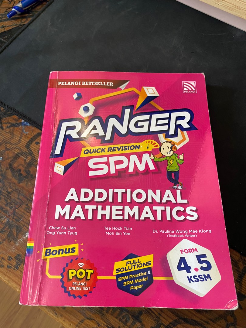 SPM Add maths Revision Textbook, Hobbies & Toys, Books & Magazines ...