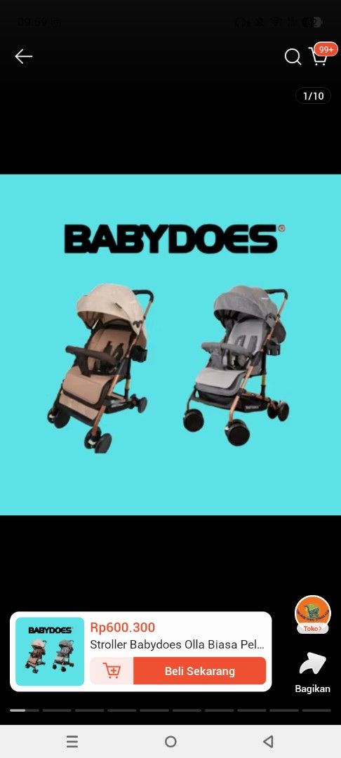 Stroller Baby Does OLLA (Kategori: Kereta, Kursi Goyang & Gendongan Bayi) berada di Jakarta Pusat. Dikirim oleh aghstore (ID iklan 1380934083, Gambar 2). Deskripsi: dijual Stroller Baby Does Olla warna coklat kondisi seperti baru jarang dipakai.
