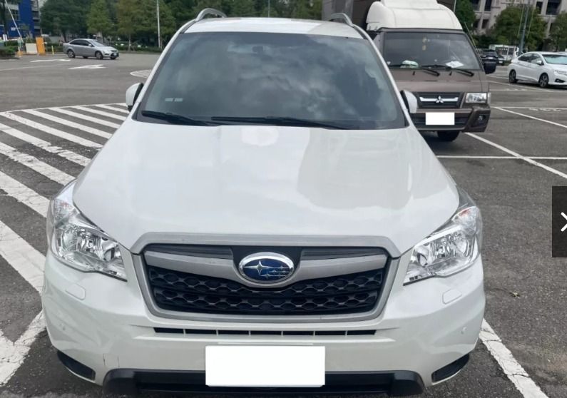 由 zhayan4832130 (刊登 ID 1380953356，圖片 1) 提交，位於 台北市 (Taipei) 的 Subaru Forester (類別：汽車出售)，說明：✯廠牌車款▸ Subaru Forester ✯年份▸ 2015 ✯實際里程▸100000 ✯引擎燃料▸ 汽油 ✯變速系統▸手自排 ✯驅動方式▸ 4WD ✯乘客數▸4門5座 ✯顏色▸白色 ✦專業鑑定✦合格認證 ✦檢定報告一覽無遺 X泡水車X事故車X兇車X接合車 ✔可配合萊因鑑定 五大保證 ✔非重大事故／非來路不明／產權清楚 ✔非泡水車 ✔非接合車（車體結構完整） ✔非營業用計程車 ✔無引擎變造無車身變造 ✔可分期✔可貸款✔配合多間銀行 ✦條件良好利率僅3%-4% ✦可全額貸讓您買好車無負擔 ♕歡迎私訊咨詢預約賞車☎ ▪️營業日期：周一至周日 ▫️營業時間：10:00-18:00 ✎提醒您：看車最晚請提前1天預約 避免您白跑一趟ღ ✉聯絡專員：黃小姐 ☎聯絡電話：0906070155 ✉𝔩𝔦𝔫𝔢:𝖗𝖚