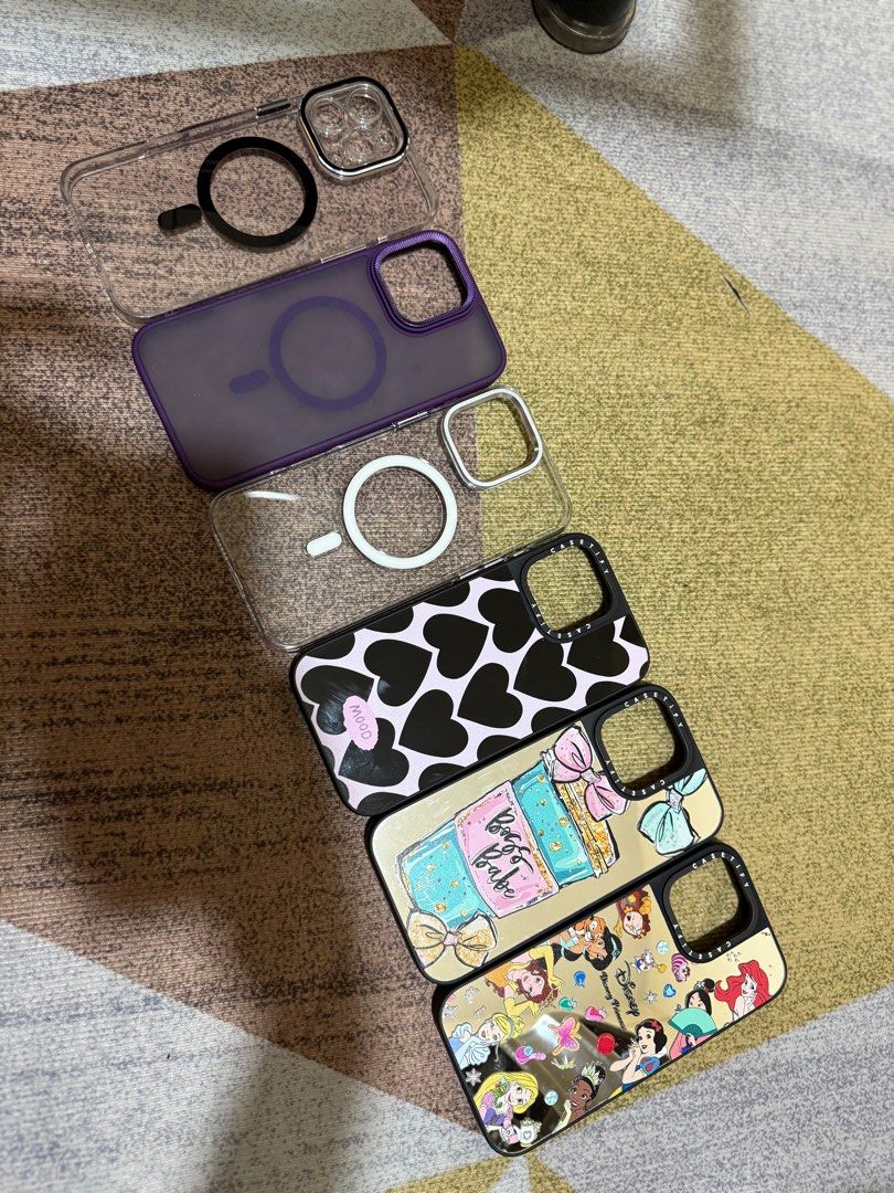 Take all Cases for iphone 16 promax (Category: Cases & Sleeves) located in Manila. Submitted by authenticprelovedmnls (Listing ID 1381031081, Image 1). Description: Casetify - fitted only. Decluttering .
