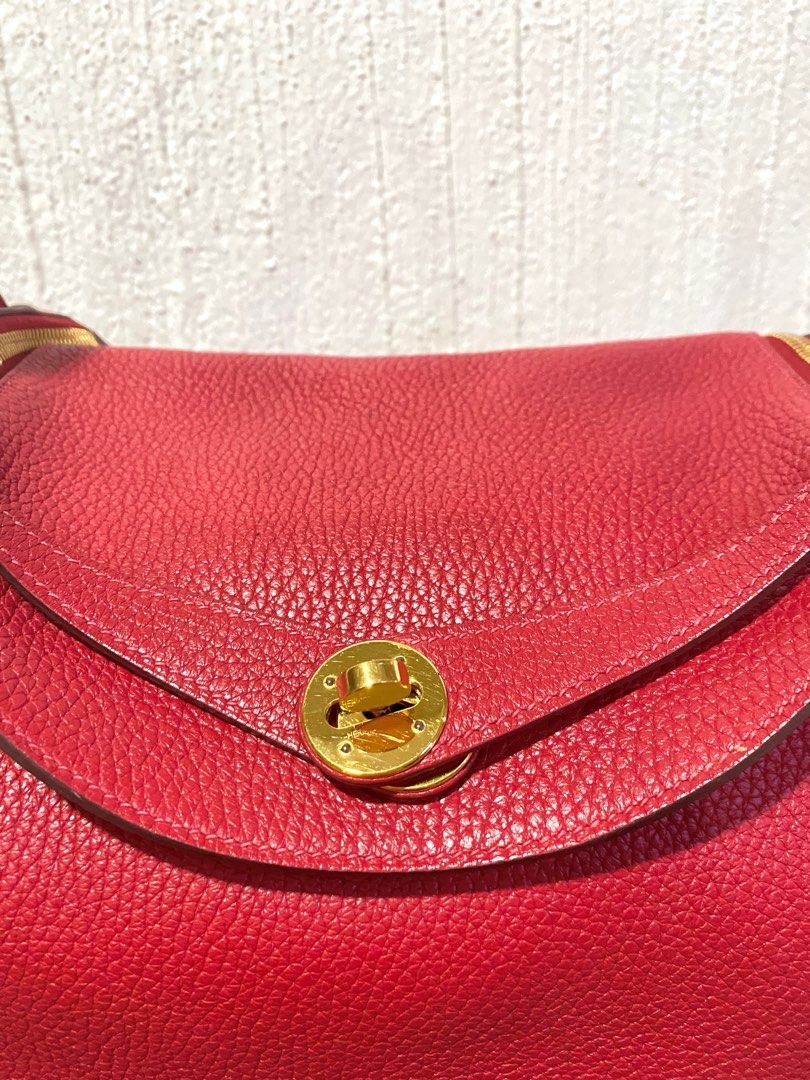 Taurillon Clemence Lindy (Category: Luxury Bags & Wallets) located in Paranaque City. Submitted by cityandsea (Listing ID 1380921380, Image 3). Description: Taulliron Clemence Lindy 30 • Rogue Casaque • Hermes Shoulder Bag • Gold Plated Hardware • Single Shoulder Strap • Dual Exterior Pockets • Zip Closure at Top.