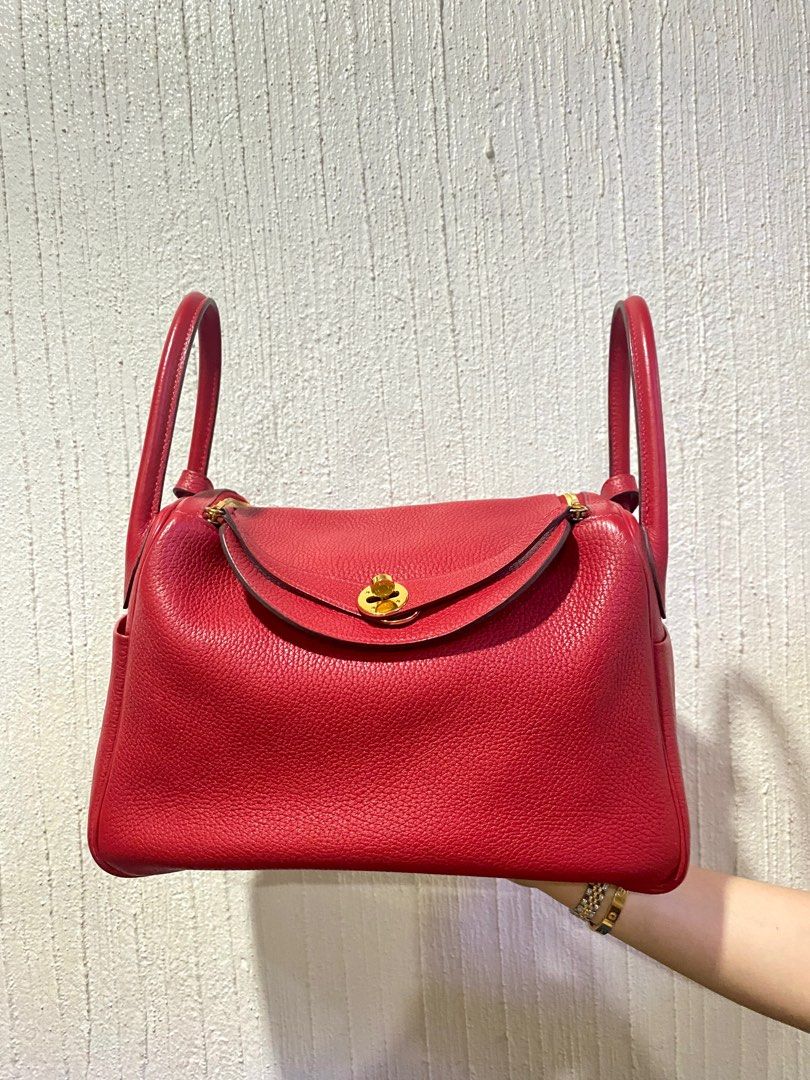 Taurillon Clemence Lindy (Category: Luxury Bags & Wallets) located in Paranaque City. Submitted by cityandsea (Listing ID 1380921380, Image 1). Description: Taulliron Clemence Lindy 30 • Rogue Casaque • Hermes Shoulder Bag • Gold Plated Hardware • Single Shoulder Strap • Dual Exterior Pockets • Zip Closure at Top.