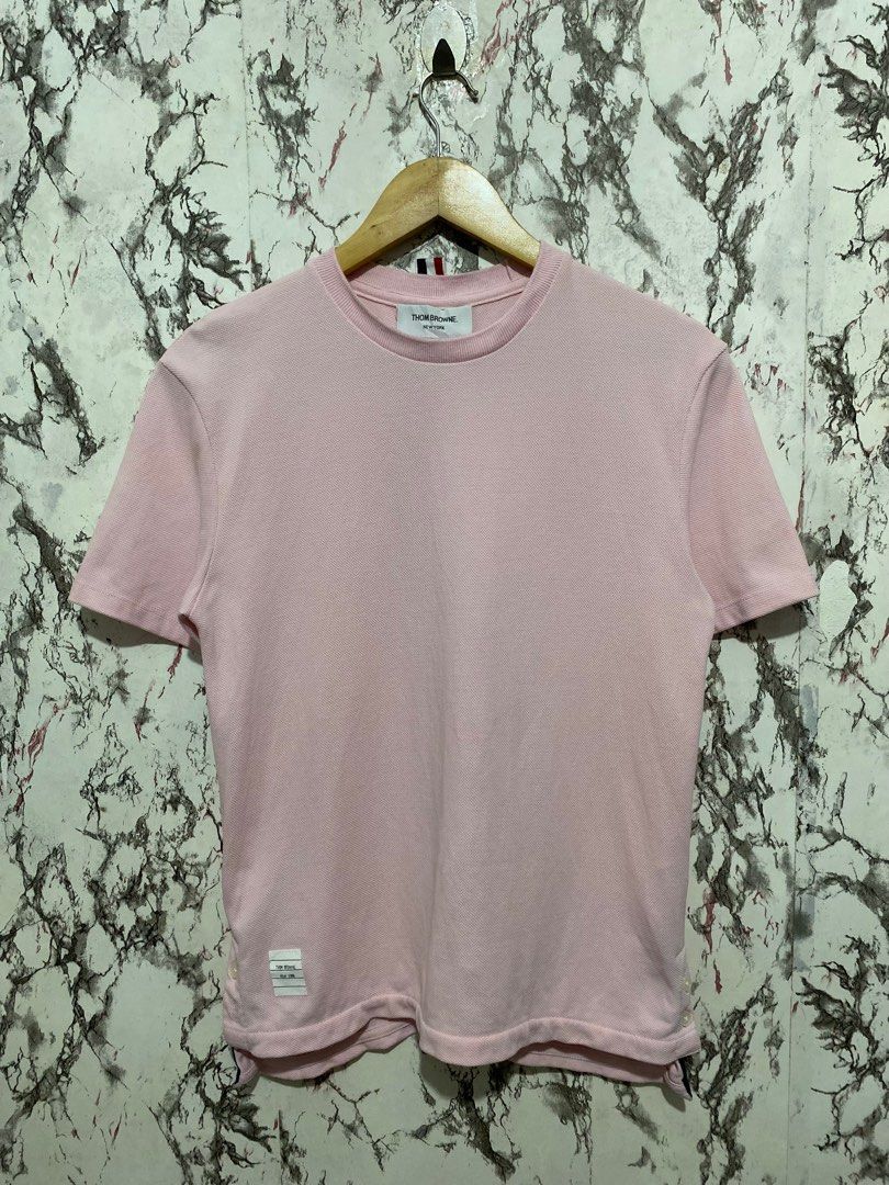 Thome Browne Stripe Tee (Category: Luxury Apparel) located in Quezon City. Submitted by rayri5 (Listing ID 1381005286, Image 2). Description: thome browne stripe tee size on tag 0 fit to womens small medium dimension width:18 length: 24 excellent condition dm aure buyer nego.
