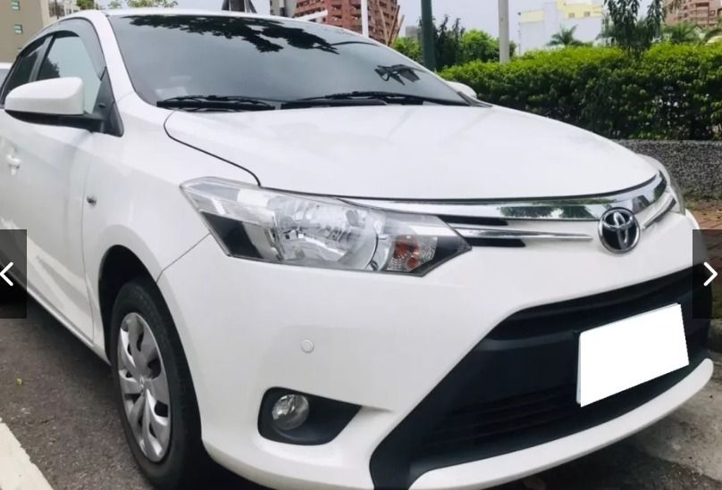 由 zhayan4832130 (刊登 ID 1380911429，圖片 2) 提交，位於 台北市 (Taipei) 的 Toyota Vios (類別：汽車出售)，說明：✯廠牌車款▸ Toyota Vios ✯年份▸ 2015 ✯實際里程▸100000 ✯引擎燃料▸ 汽油 ✯變速系統▸自排 ✯驅動方式▸ 2WD ✯乘客數▸4門5座 ✯顏色▸白色 ✦專業鑑定✦合格認證 ✦檢定報告一覽無遺 X泡水車X事故車X兇車X接合車 ✔可配合萊因鑑定 五大保證 ✔非重大事故／非來路不明／產權清楚 ✔非泡水車 ✔非接合車（車體結構完整） ✔非營業用計程車 ✔無引擎變造無車身變造 ✔可分期✔可貸款✔配合多間銀行 ✦條件良好利率僅3%-4% ✦可全額貸讓您買好車無負擔 ♕歡迎私訊咨詢預約賞車☎ ▪️營業日期：周一至周日 ▫️營業時間：10:00-18:00 ✎提醒您：看車最晚請提前1天預約 避免您白跑一趟ღ ✉聯絡專員：黃小姐 ☎聯絡電話：0906070155 ✉𝔩𝔦𝔫𝔢:𝖗𝖚𝖇𝖞𝟑𝟓�