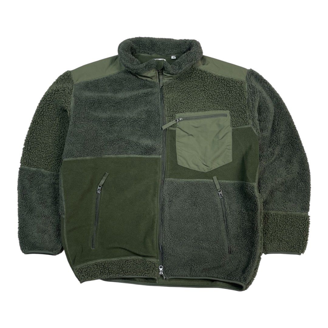 Uniqlo Fleece Engineered Long Sleeves Jacket (Category: Coats, Jackets and Outerwear) located in Urdaneta. Submitted by castingcouch_ph (Listing ID 1381056995, Image 1). Description: W-26 L-28 Issue-None Item Condition-10/10 Color rate-10/10 .