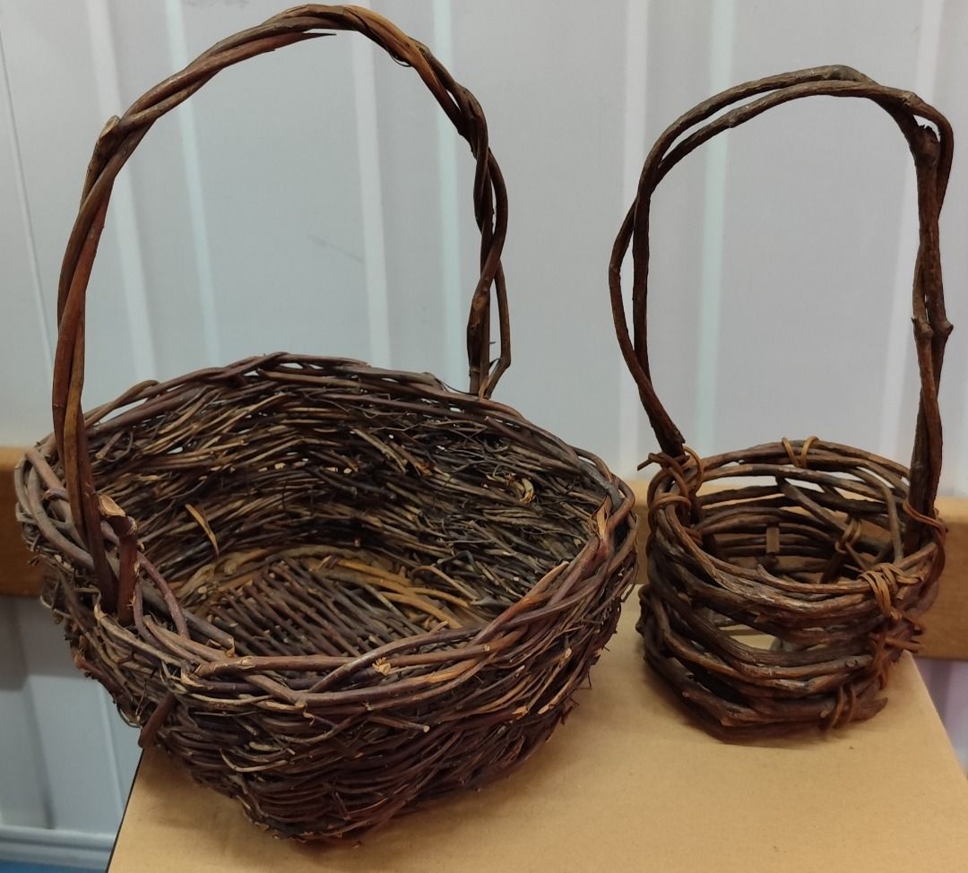 Vintage Natural Baskets