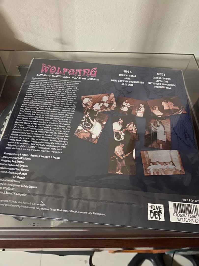 Wolfgang Record Vinyl (Category: Vinyls) located in Quezon City. Submitted by mariavinyl (Listing ID 1380904158, Image 2). Description: Played 3X.