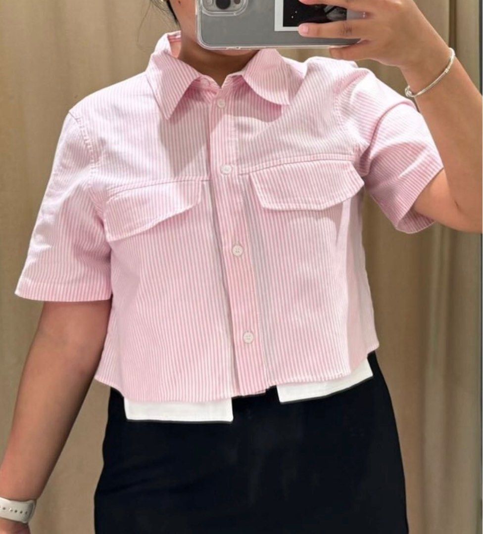 Zara Pink Polo (Category: Shirts) located in Manila. Submitted by gcel01 (Listing ID 1377146538, Image 1). Description: Rfs: decluttering Original price ₱1,995.