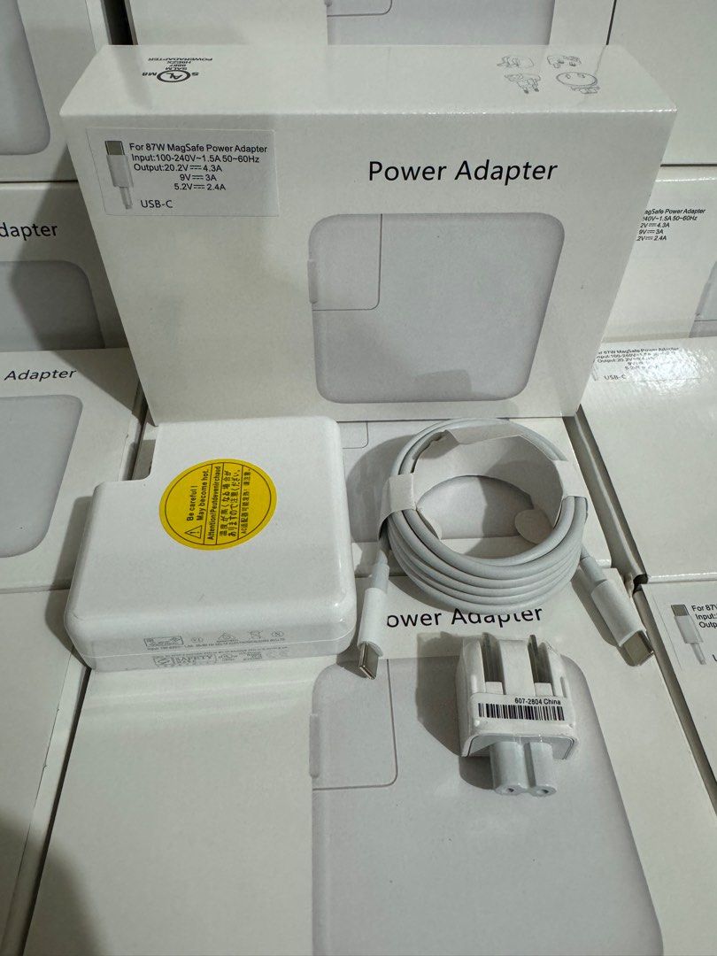 87w USB C Magsafe Power Adapter for Macbook (Category: Chargers) located in Makati City. Submitted by jc.cuerdo (Listing ID 1381163212, Image 1). Description: .