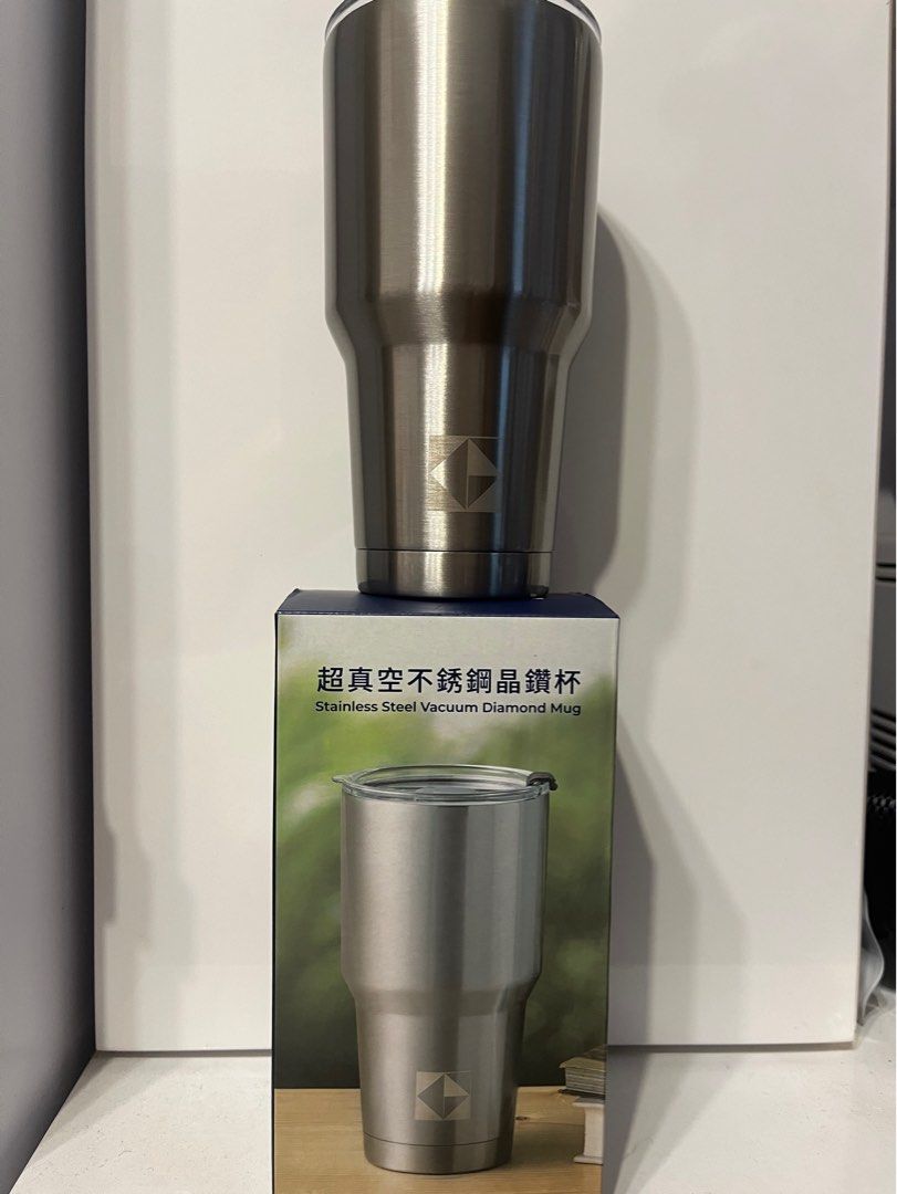 由 fg999 (刊登 ID 1381234057，圖片 1) 提交，位於 新北市 (New Taipei) 的 超真空不鏽鋼晶鑽杯 (類別：水杯、水壺)，說明：全新商品 股東紀念品 售出不退～ 。