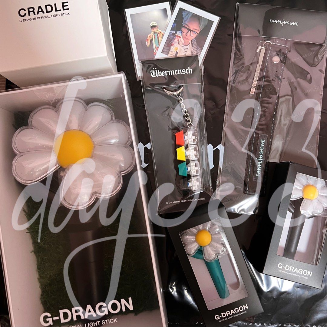G-Dragon Übermensch Light Stick 4点セット G-DRAGON - LIGHT STICK ACCESSOIRES (2025 WORLD TOUR