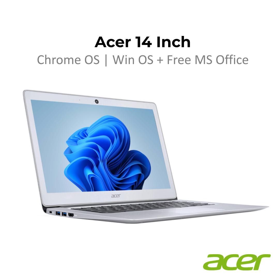 Acer 14 Laptop - FHD Big Screen - Window  11 +  MS Office -Feather-Touch Typing - Pillow-Soft Press63074788205955113