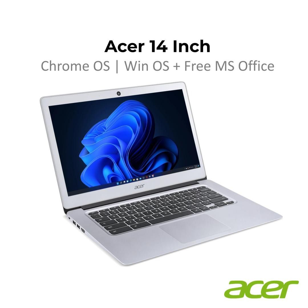 Acer 14 Laptop - FHD Big Screen - Window  11 +  MS Office -Feather-Touch Typing - Pillow-Soft Press63074788205955111