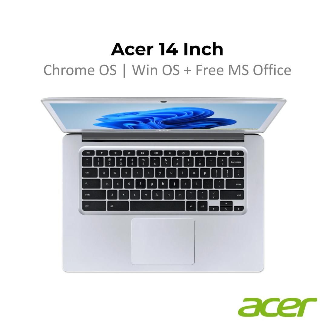 Acer 14 Laptop - FHD Big Screen - Window  11 +  MS Office -Feather-Touch Typing - Pillow-Soft Press63074788205955114