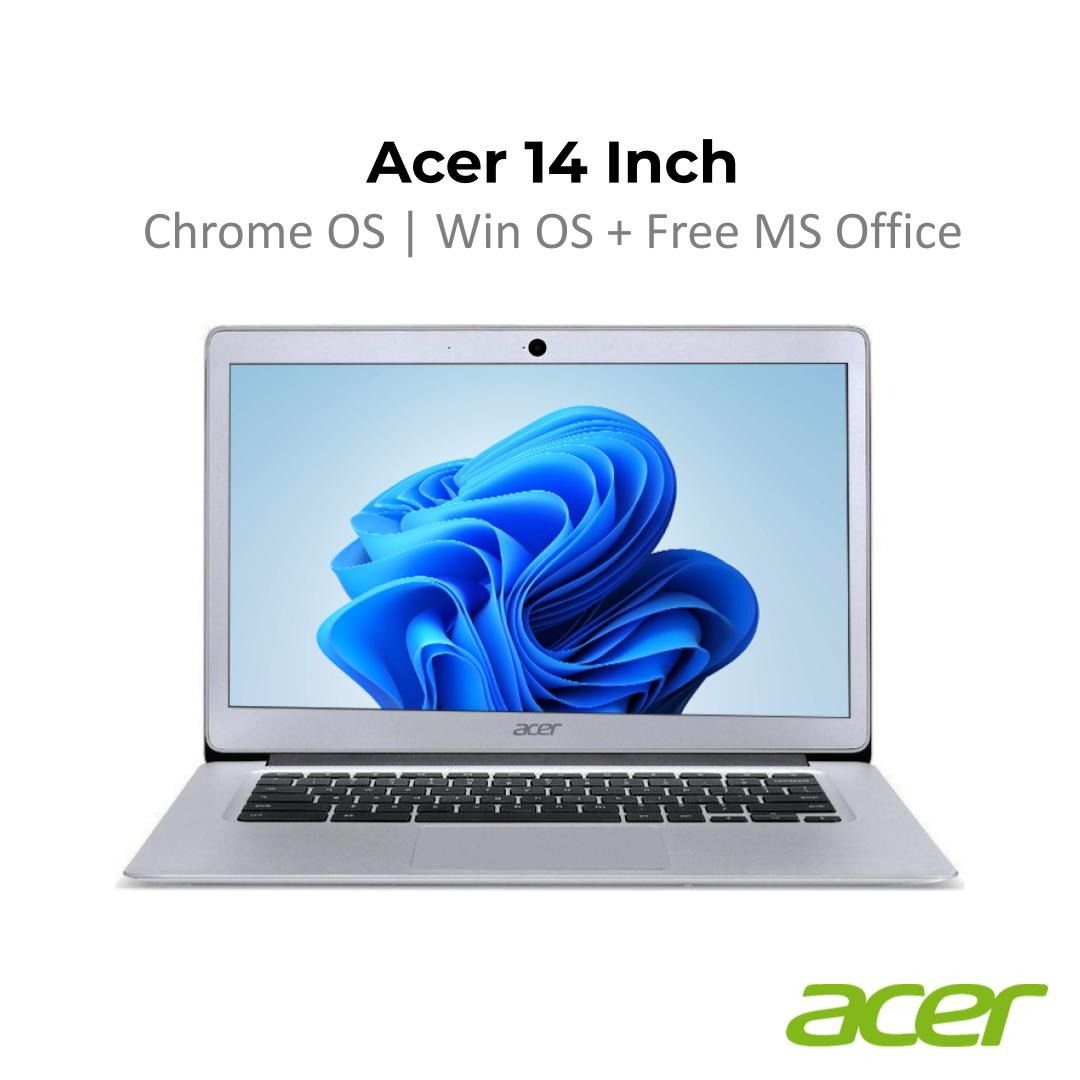 Acer 14 Laptop - FHD Big Screen - Window  11 +  MS Office -Feather-Touch Typing - Pillow-Soft Press63074788205955112