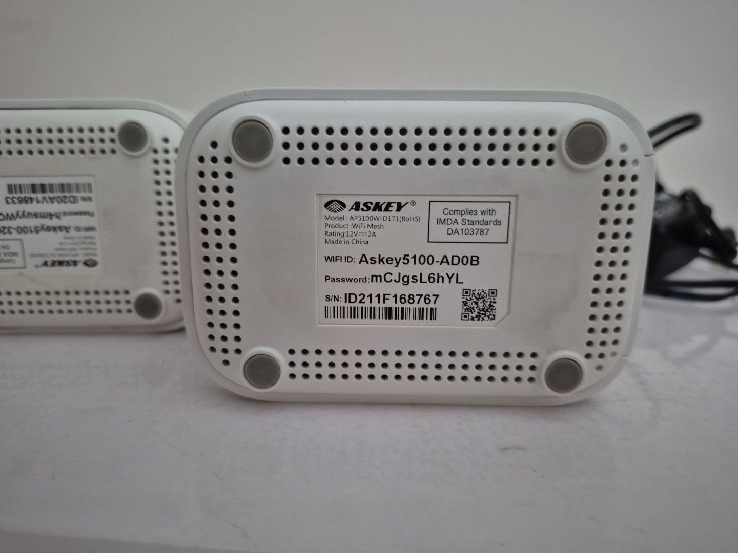 Askey 5100-AD0B Network Extenders - Pair63074789718401112
