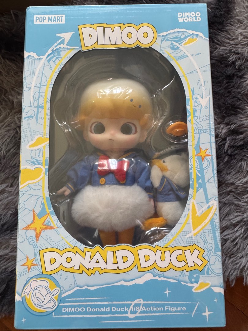 BNIB DIMOO Donald Duck 1/8 Action Figure, Hobbies & Toys, Toys & Games ...